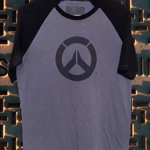 Blizzard overwatch game logo med shirt